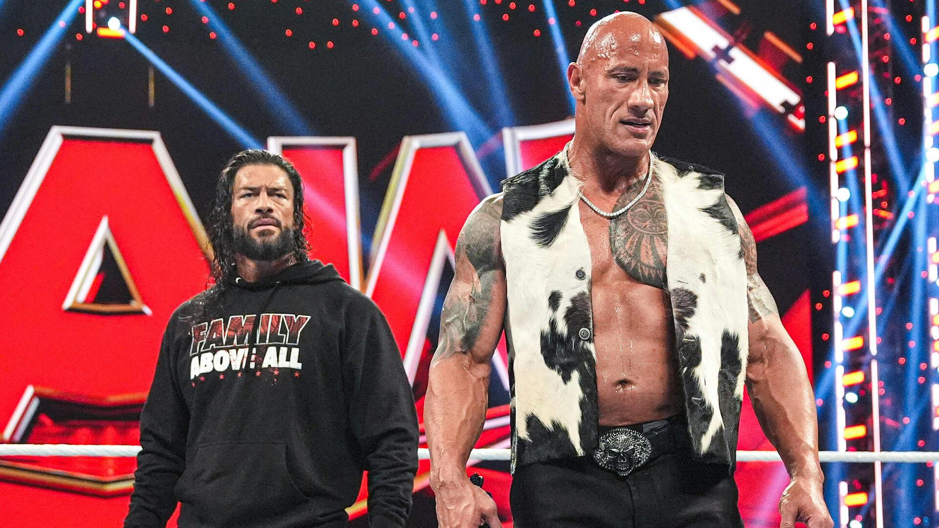 The Rock stars in all-important WrestleMania tag team match
